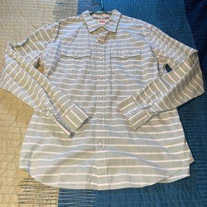 Levi's Long Sleeve Button Up Shirt with Stripes